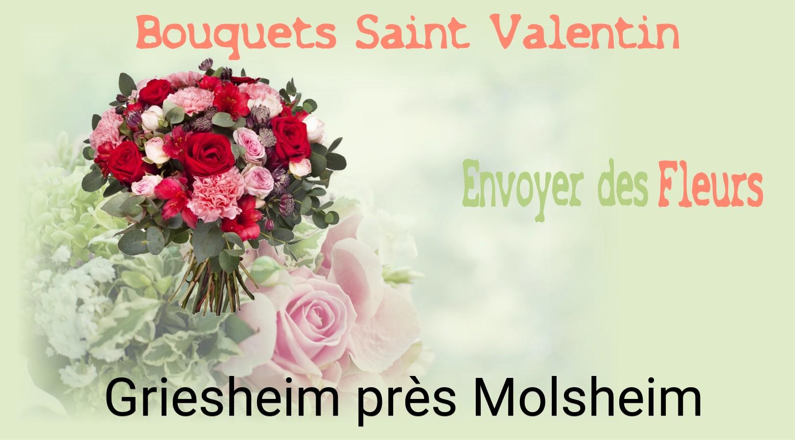 Roses de Saint-Valentin livrées à Griesheim-près-Molsheim